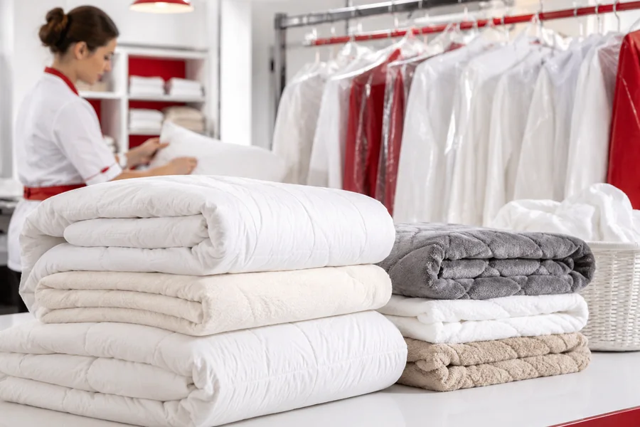 Blanket and quilt cleaning service in Chomu